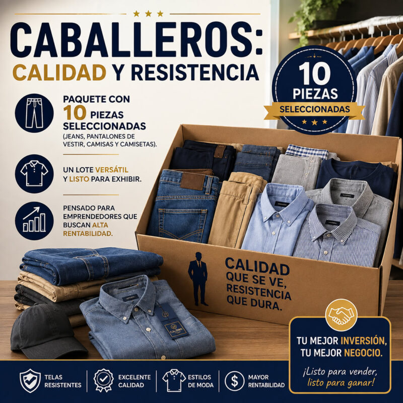 Ropa Caballeros: Calidad y Resistencia